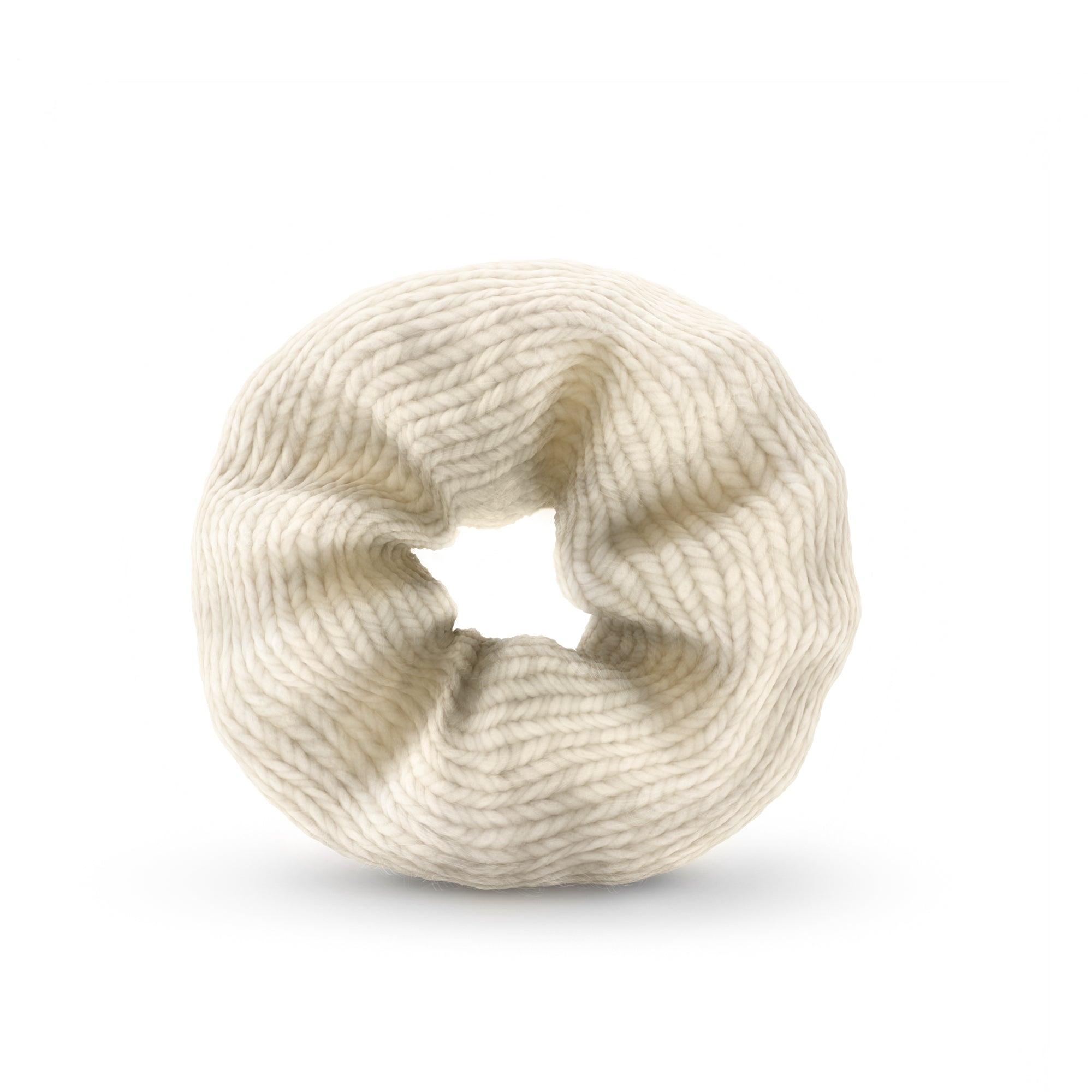 Chouchou Knitted Scrunchie